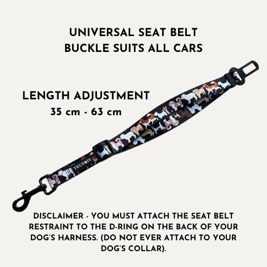 Seat Belt Restraint - 101 tails