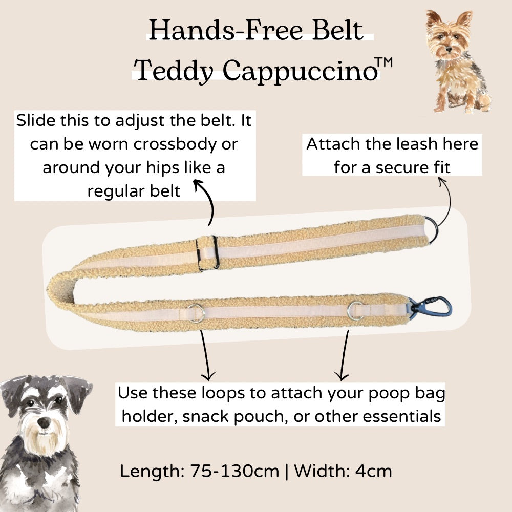 Hands Free Belt Teddy Cappuccino Trufois