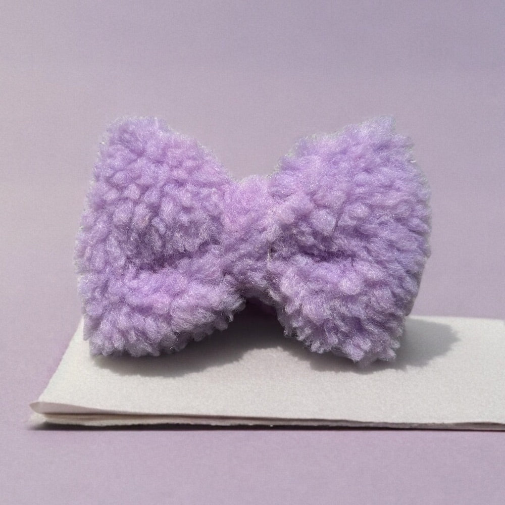 Dog Teddy Bow Tie Violet Purple Koiran Violetti Rusetti Trufois Nalle